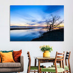 Lake Bemidji Twilight Wall Art