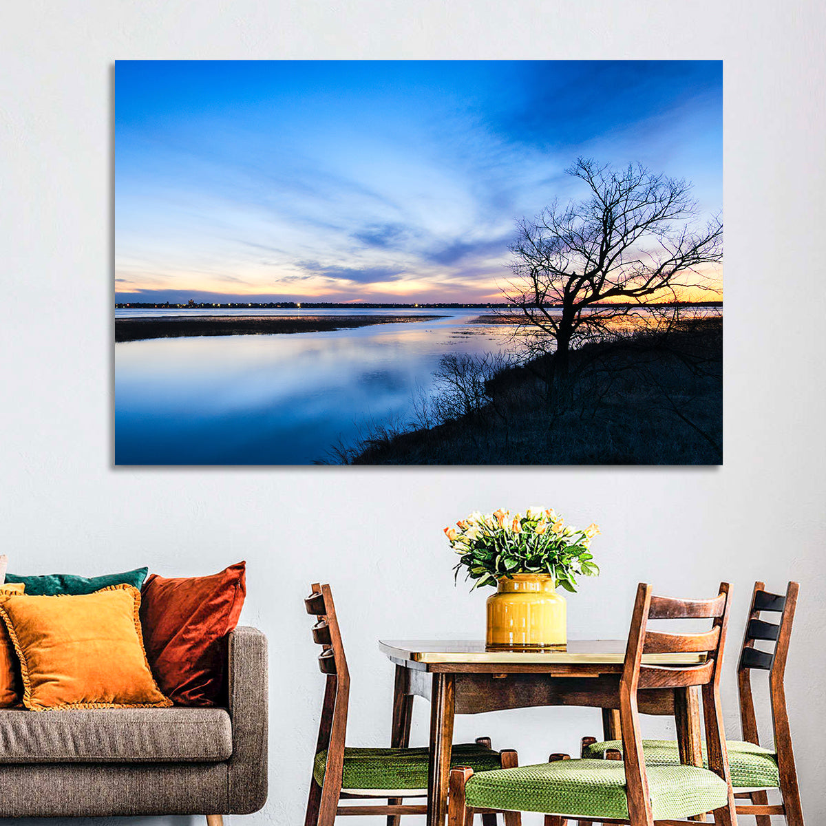 Lake Bemidji Twilight Wall Art