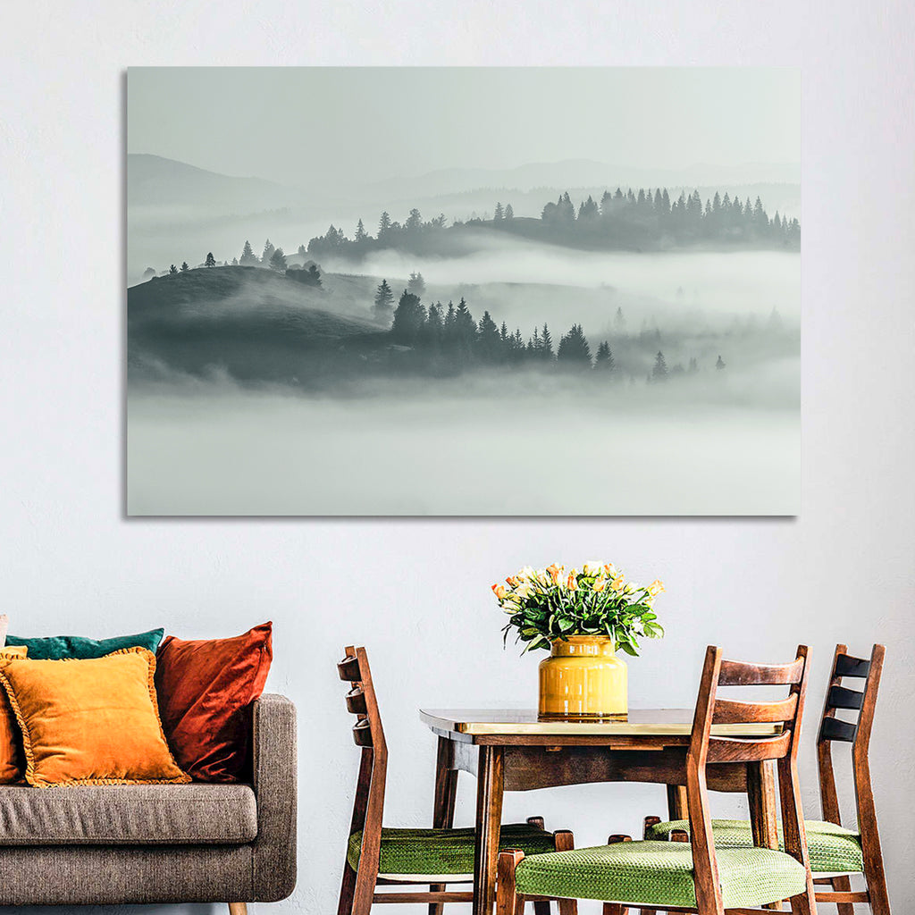 Carpathian Morning Mist Wall Art