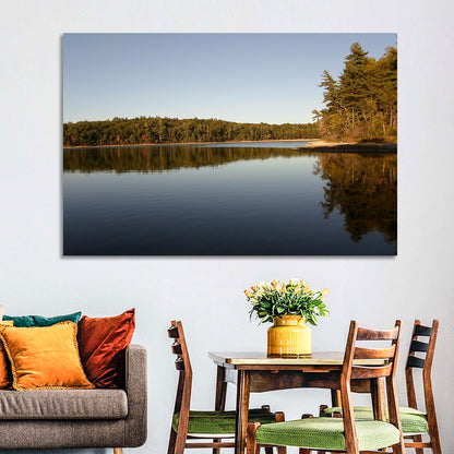 Walden Pond Reflection Wall Art