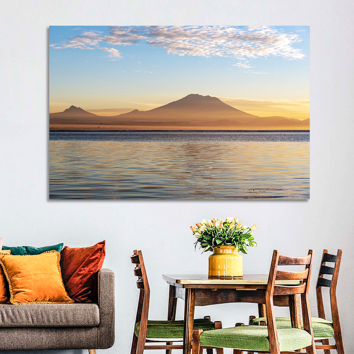 Mount Agung Sunrise Wall Art