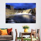 Queen Bee Mill Waterfall Wall Art
