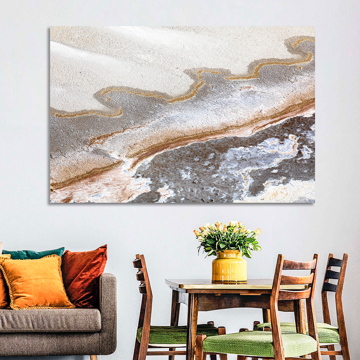 Lake Eyre Salt Flats Wall Art