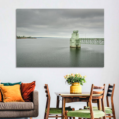 Lake Mcconaughy Intake Tower Wall Art
