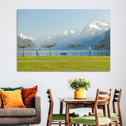 Lake Lucerne Landscape Wall Art