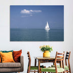 Sailboat on Lake Balaton Wall Art