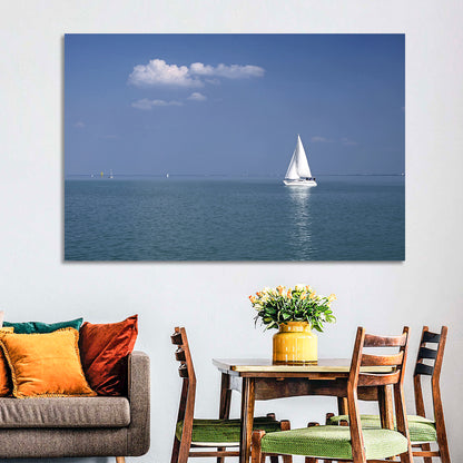 Sailboat on Lake Balaton Wall Art