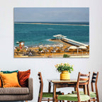 Dead Sea Boardwalk Wall Art