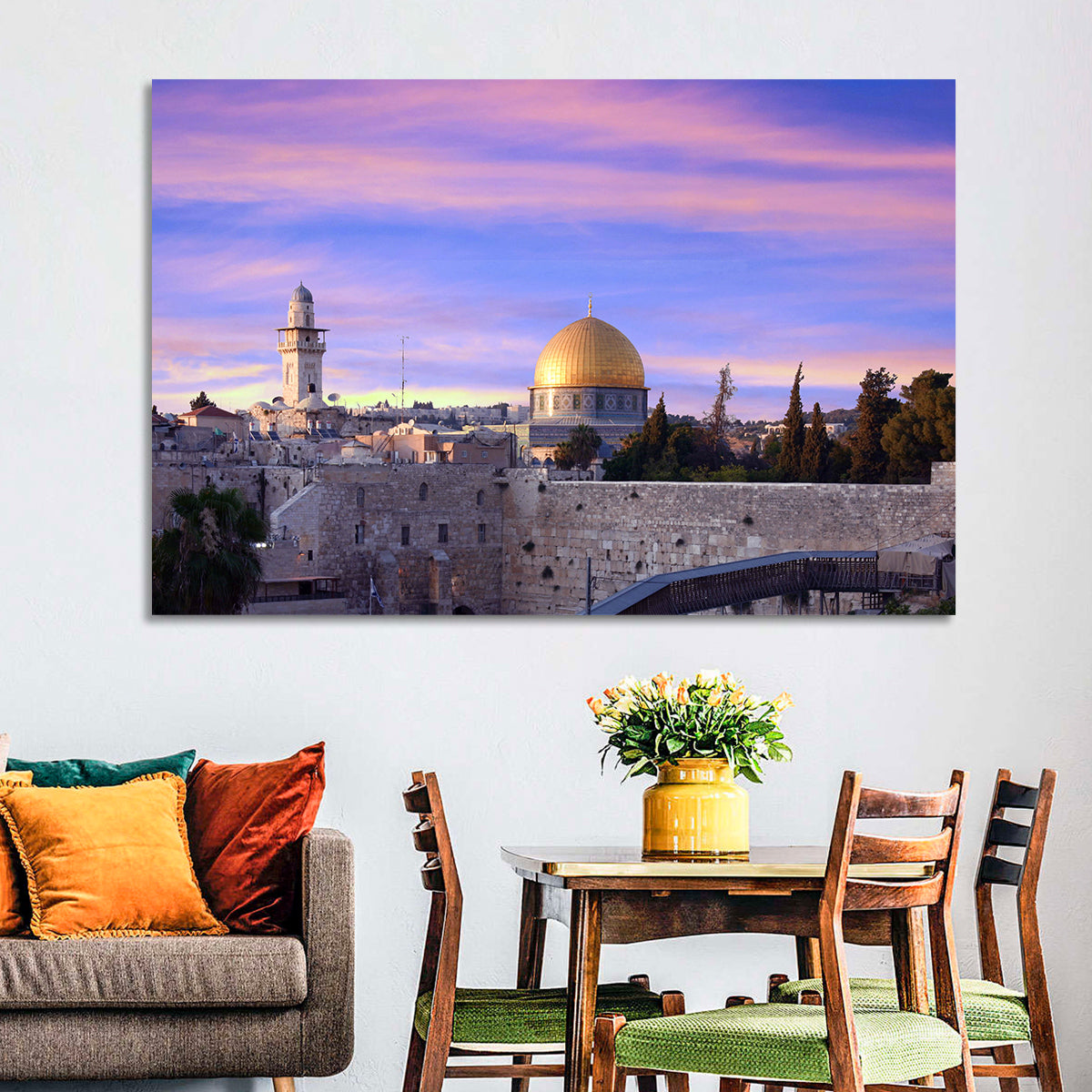 Al Aqsa at Golden Hour Wall Art