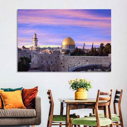 Al Aqsa at Golden Hour Wall Art
