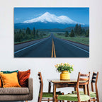 Road to Mount Shasta Wall Art