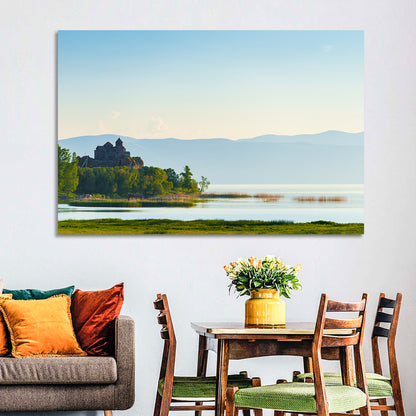 Sevanavank on Lake Sevan Wall Art