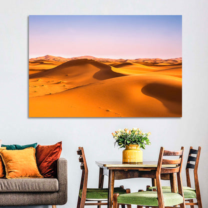 Golden Sahara Dunes Wall Art