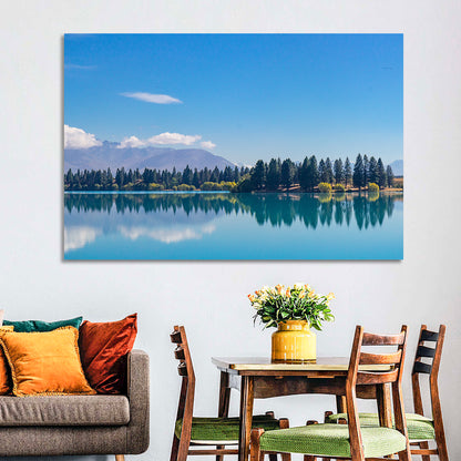 Lake Ruataniwha Reflection Wall Art