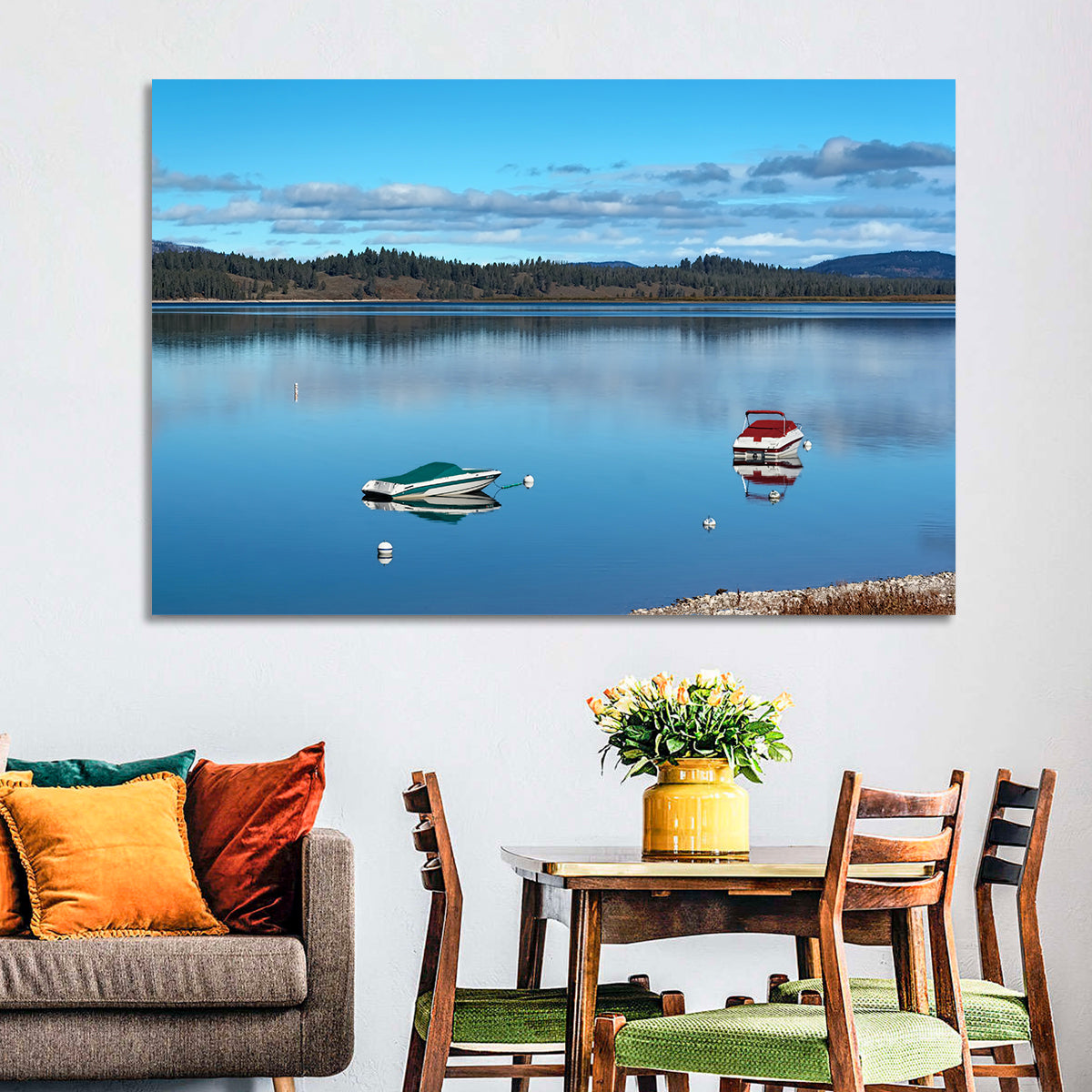 Jenny Lake Reflections Wall Art