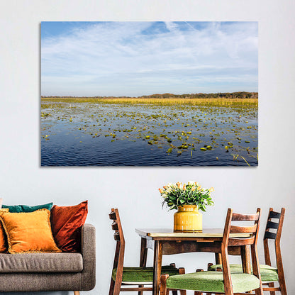 Lake Toho Lily Pads Wall Art
