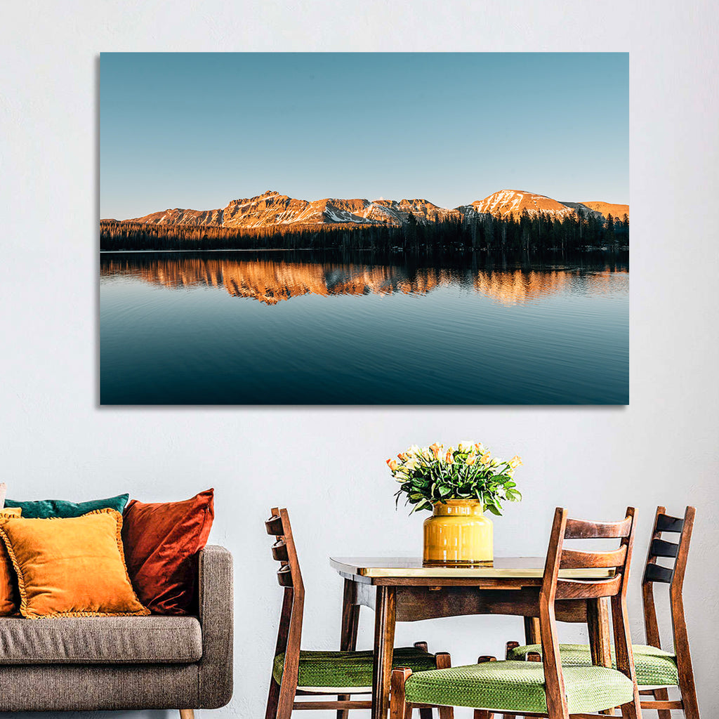Mirror Lake Reflection, Uinta Mountains Wall Art