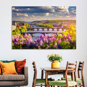 Vltava River Prague Wall Art