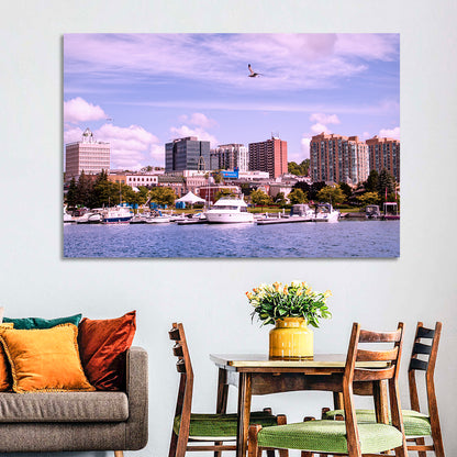 Barrie Lakefront Skyline Wall Art
