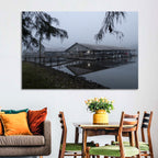 Ozark Beach Resort Boathouse Wall Art