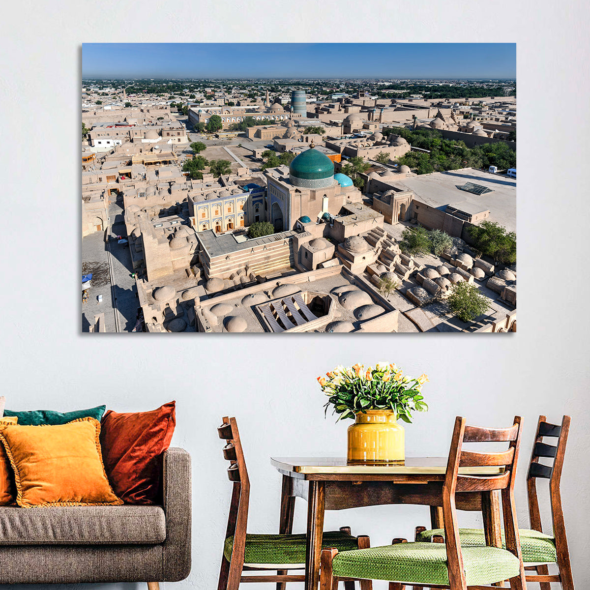 Khiva Green Dome Madrassa Wall Art