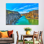 Snake River Canyon at Twin Falls Wall Art