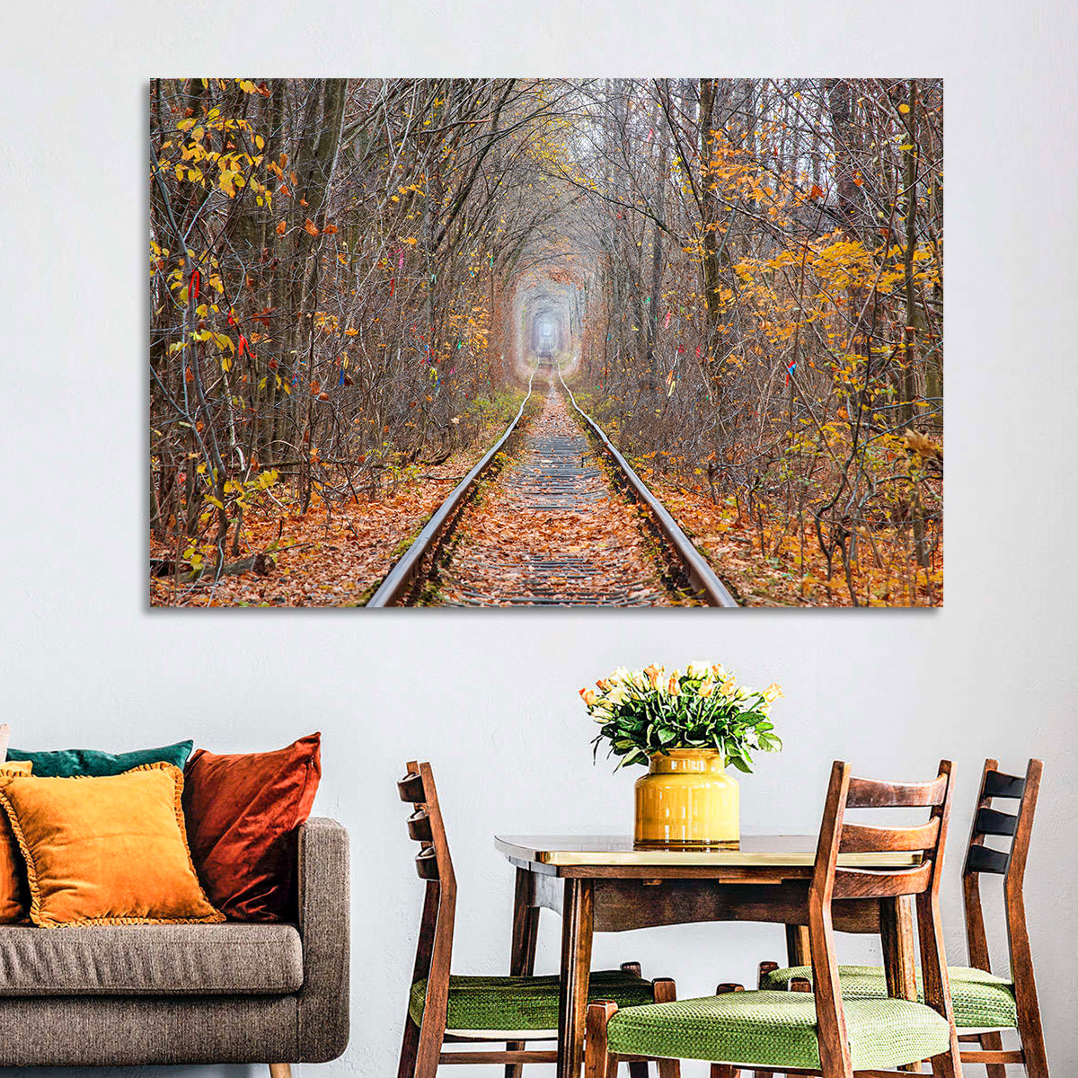 Klevan Tunnel of Love Wall Art