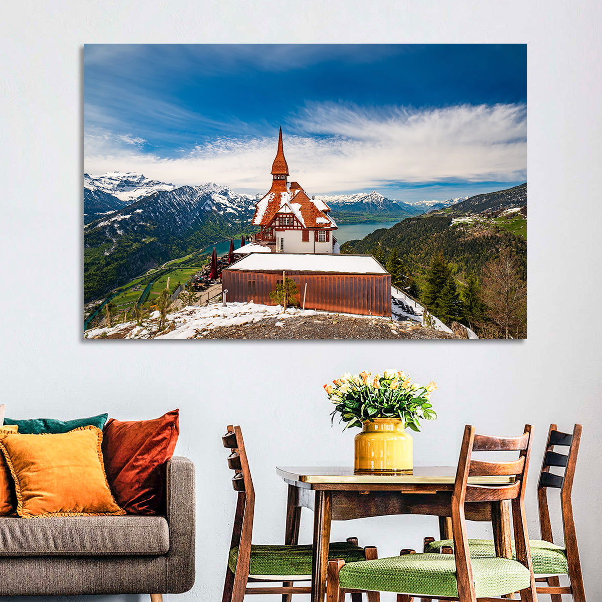 Harder Kulm Summit View Wall Art