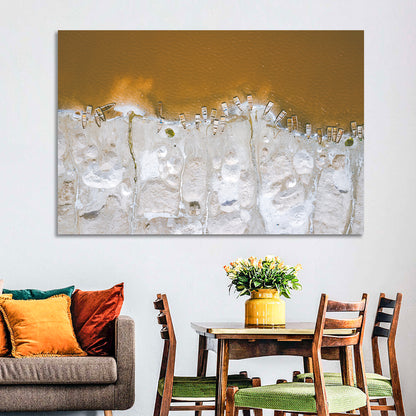 Lac Rose Salt Flats Senegal Wall Art
