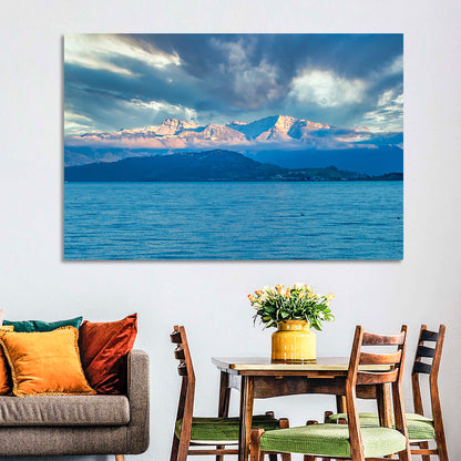 Lake Obersee Golden Hour Wall Art