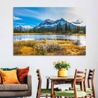 Rocky Mountain Lake Wall Art