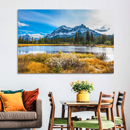 Rocky Mountain Lake Wall Art