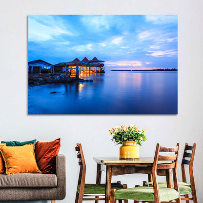 Twilight Restaurant on Lake Victoria Wall Art