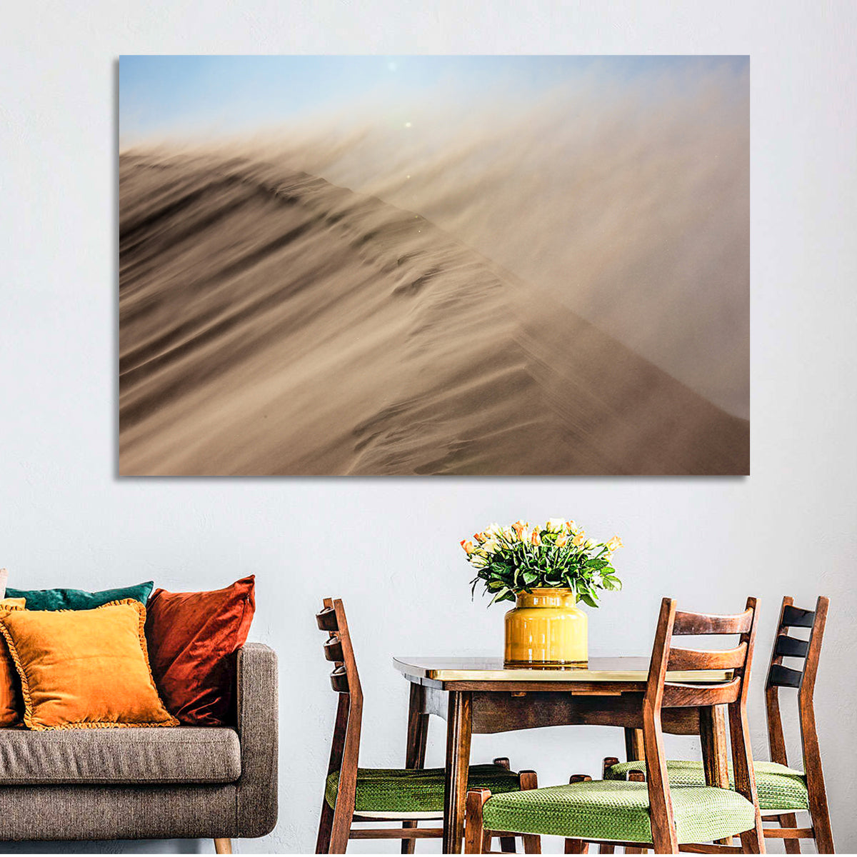 Sandstorm Over Dune Wall Art