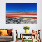 Laguna Colorada Red Lake Wall Art