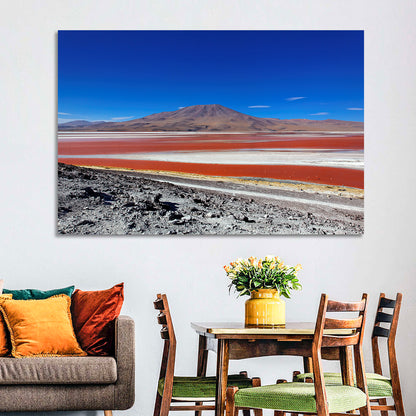 Laguna Colorada Red Lake Wall Art