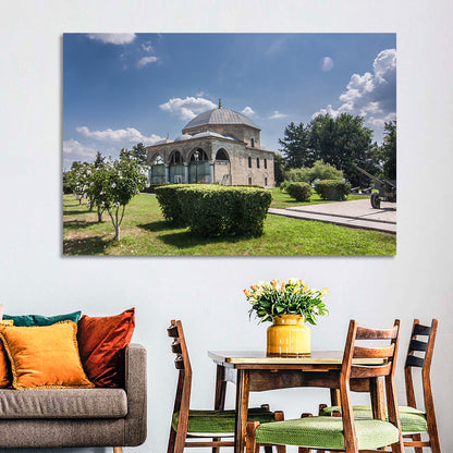 Sunlit Old Mosque in Izmail Wall Art