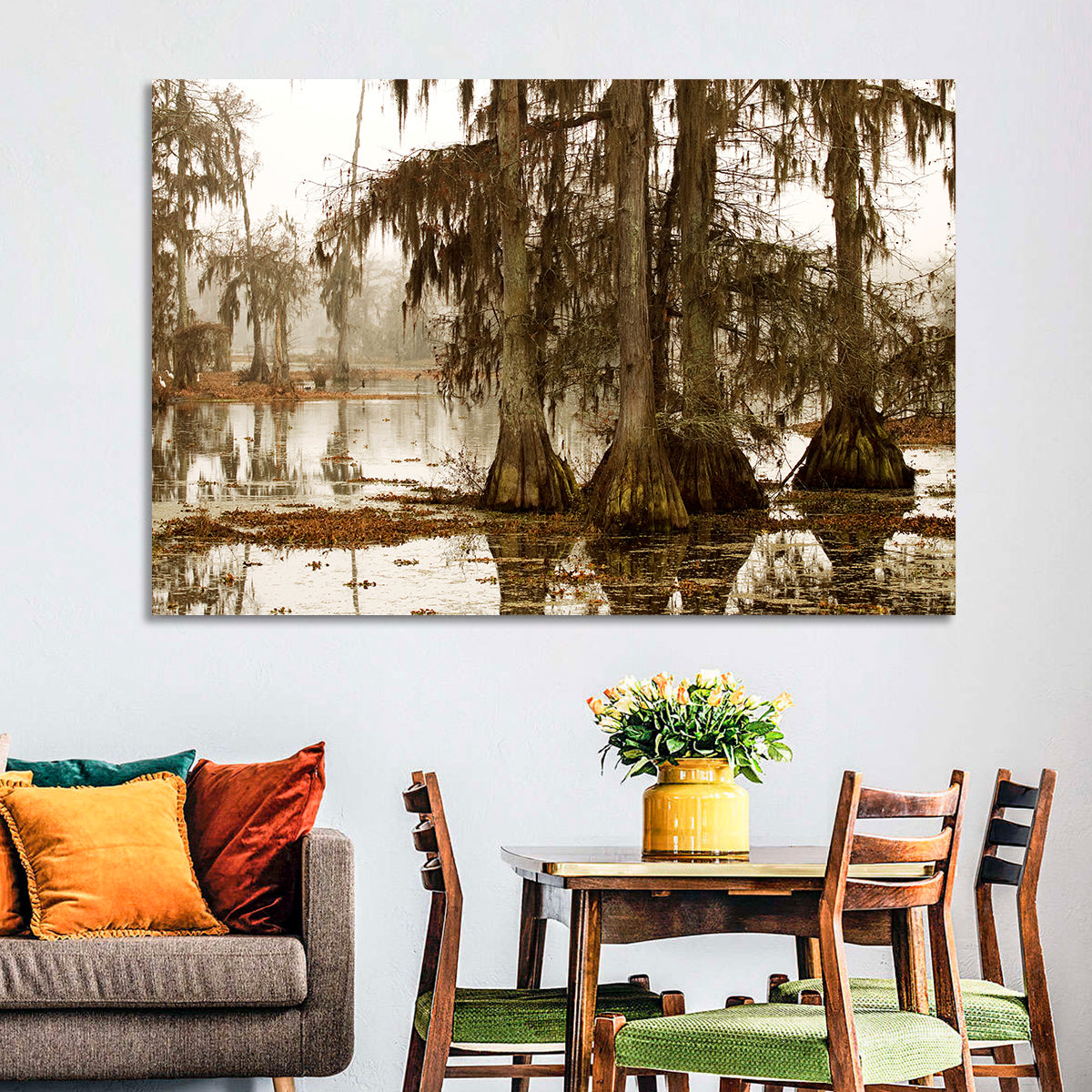 Lake Martin Cypress Morning Wall Art
