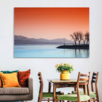 Lake Geneva Sunset Reflection Wall Art