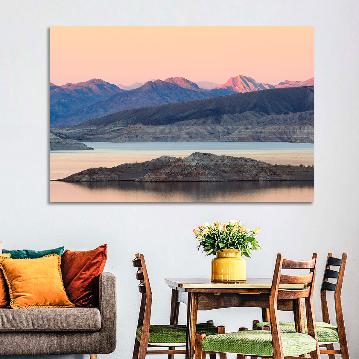 Lake Mead Twilight Reflection Wall Art