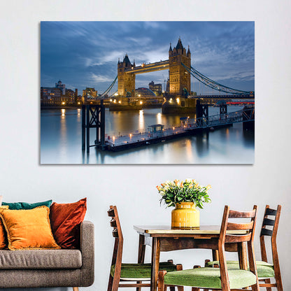 Tower Bridge at Blue Hour Wall Art