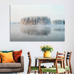 Karelia Winter Lake Wall Art