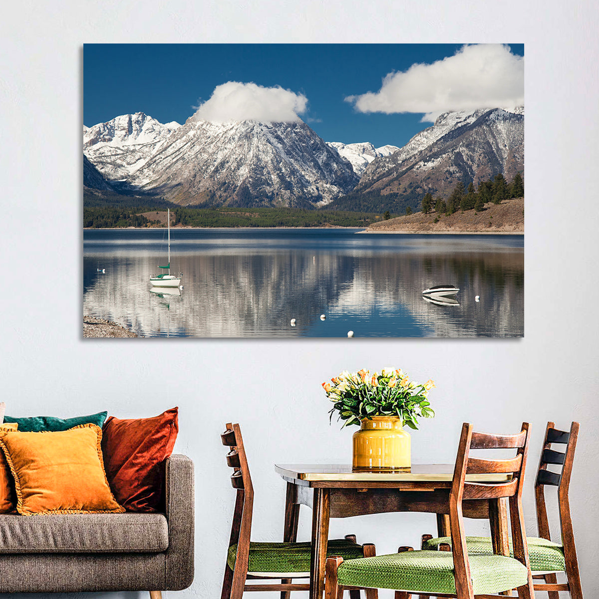 Jenny Lake Reflection Wall Art