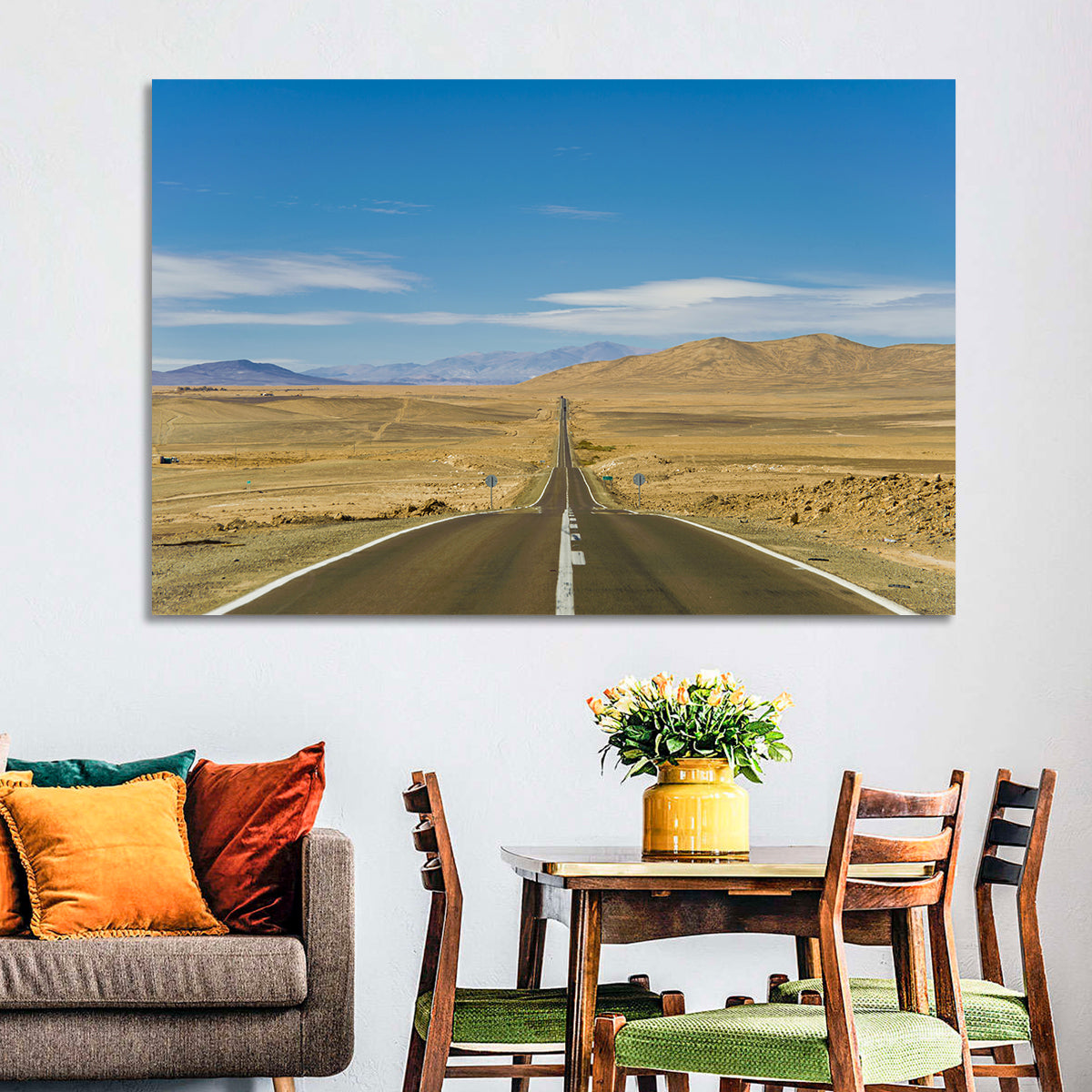 Atacama Road to the Horizon Wall Art