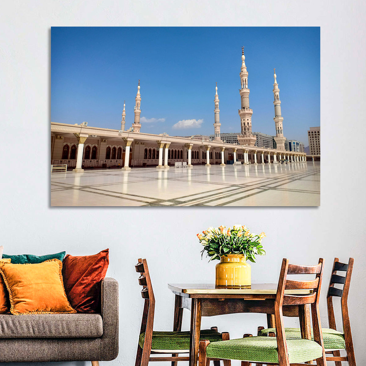 Al-masjid An-nabawi, Medina Wall Art in a room, landscape