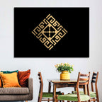 Al-Awwal Kufi Style Islamic Calligraphy Wall Art