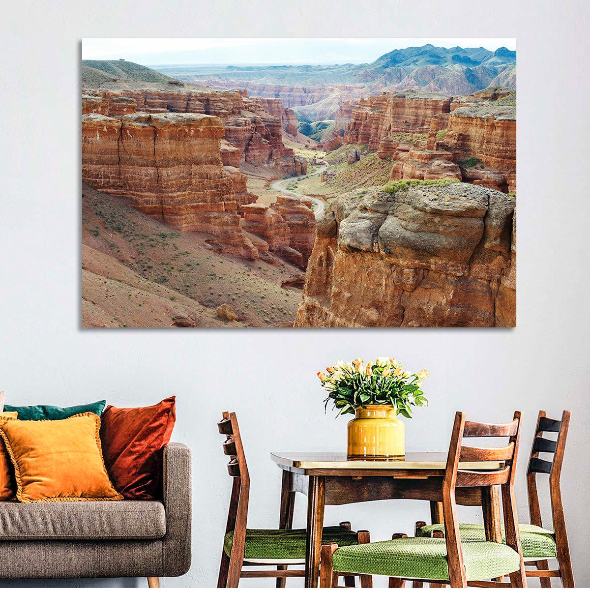 Charyn Canyon Vista Wall Art