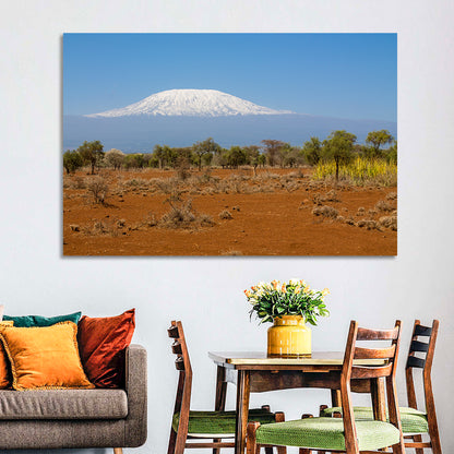 Mount Kilimanjaro Landscape Wall Art