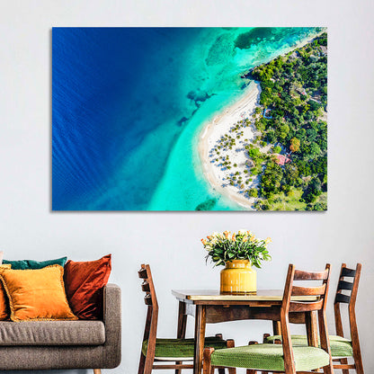 Cayo Levantado Beach Wall Art