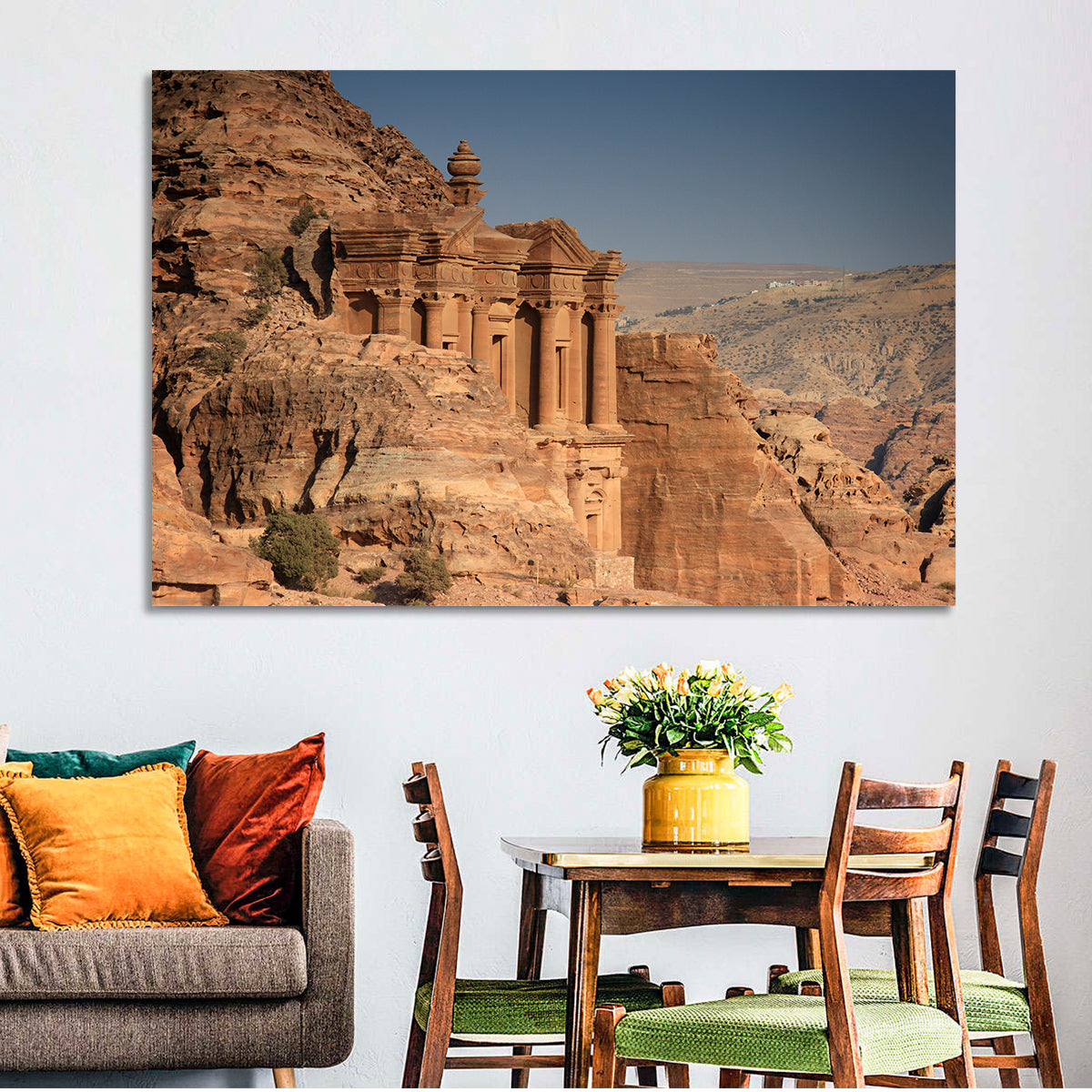 The Monastery at Petra Wall Art